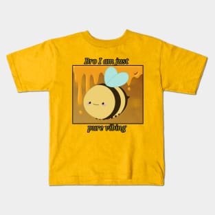 Just Vibing Kids T-Shirt